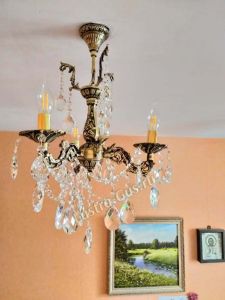 Люстра бронзовая Мелания №3 в Самаре отзыв и фото покупателя