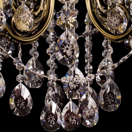 Люстра бронзовая Мелания №4 в Самаре Гусь Хрустальный