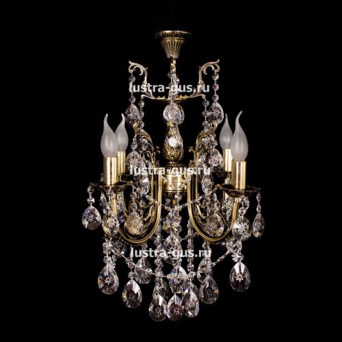 Люстра бронзовая Мелания №4 в Самаре Гусь Хрустальный