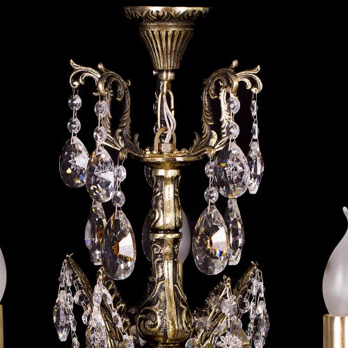 Люстра бронзовая Мелания №5 в Самаре Гусь Хрустальный