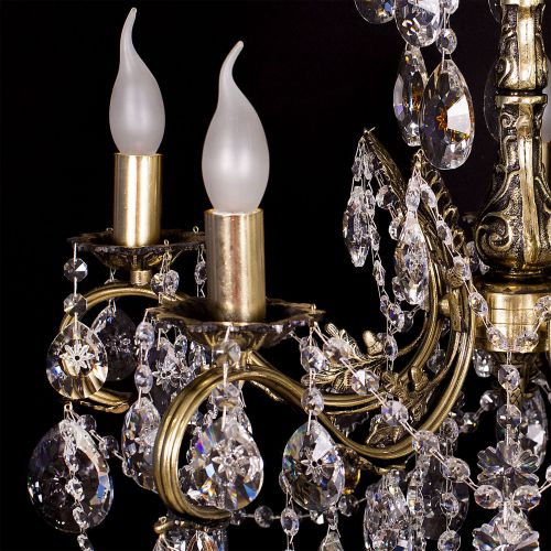 Люстра бронзовая Мелания №5 в Самаре Гусь Хрустальный