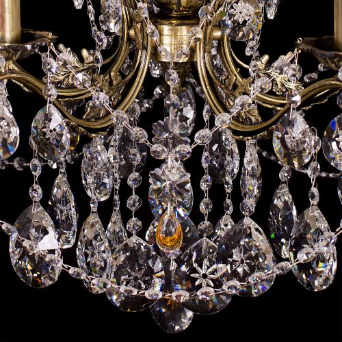 Люстра бронзовая Мелания №5 в Самаре Гусь Хрустальный