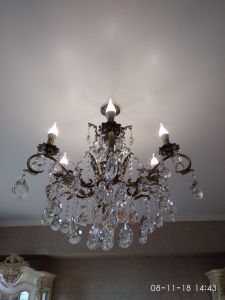 Люстра бронзовая Мелания №6/2 в Самаре отзыв и фото покупателя