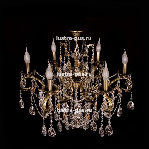 Люстра бронзовая Мелания №6/2 в Самаре Гусь Хрустальный