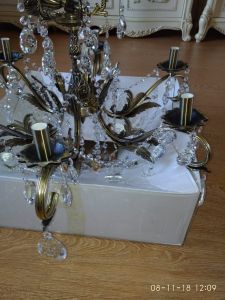 Люстра бронзовая Мелания №6/2 в Самаре отзыв и фото покупателя