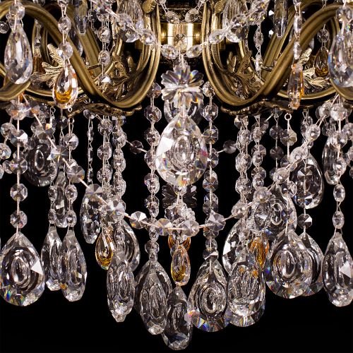 Люстра бронзовая Мелания №6/2 в Самаре Гусь Хрустальный