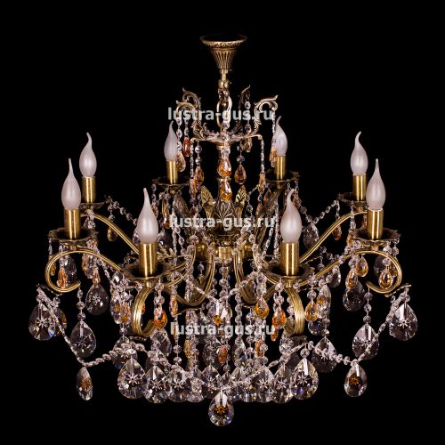 Люстра бронзовая Мелания №8/2 в Самаре Люстра бронзовая Мелания №8/2 в Самаре