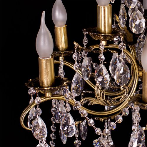 Люстра бронзовая Мелания №9 в Самаре Гусь Хрустальный