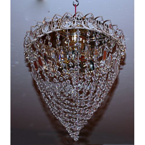 Люстра Катерина зеркальная Водоворот в Самаре Гусь Хрустальный