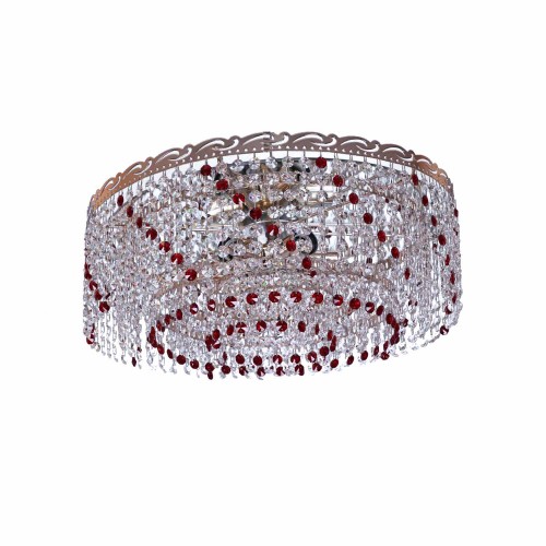 Люстра Капель обтикон цветной в Самаре Гусь Хрустальный