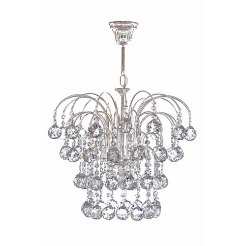 Люстра Каскад Шар 40 мм в Самаре Гусь Хрустальный