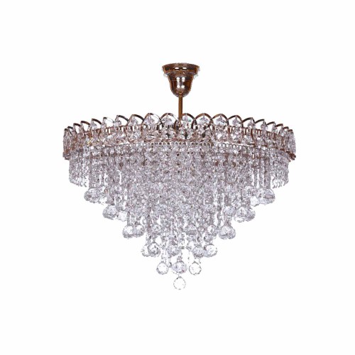 Люстра Капель Лепесток Шар  30мм с подвесом в Самаре Гусь Хрустальный