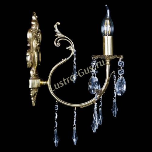 Бра Бэлла №1 латунь Лучик в Самаре Гусь Хрустальный