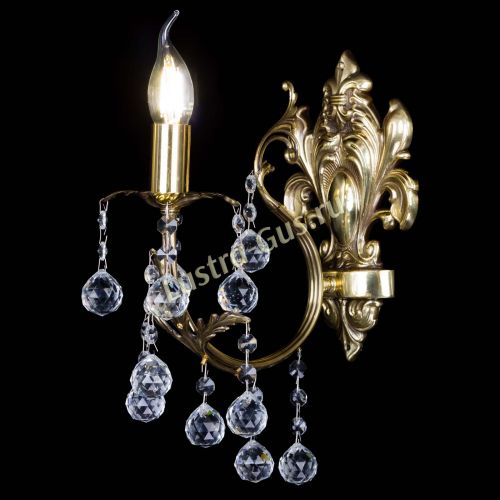 Бра Бэлла №1 латунь Шар в Самаре Гусь Хрустальный