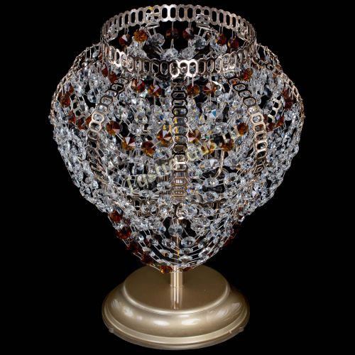 Настольная лампа Альфа №1 чайная в Самаре Гусь Хрустальный