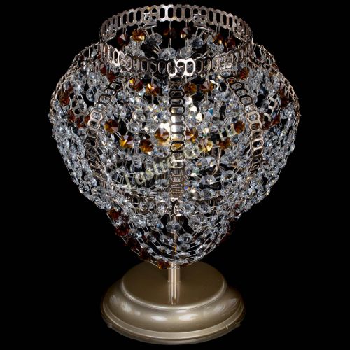 Настольная лампа Альфа №1 чайная в Самаре Гусь Хрустальный