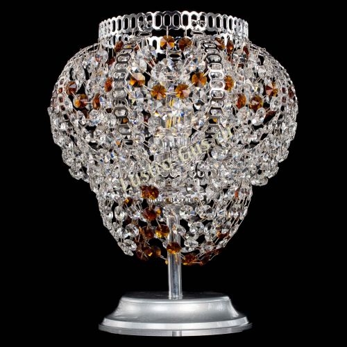 Настольная лампа Альфа №1 чайная в Самаре Гусь Хрустальный