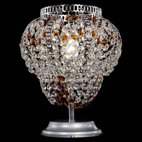 Настольная лампа Альфа №1 чайная в Самаре Гусь Хрустальный