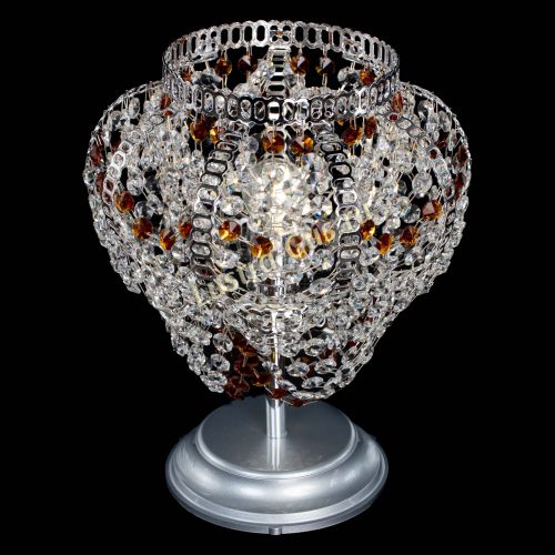 Настольная лампа Альфа №1 чайная в Самаре Гусь Хрустальный