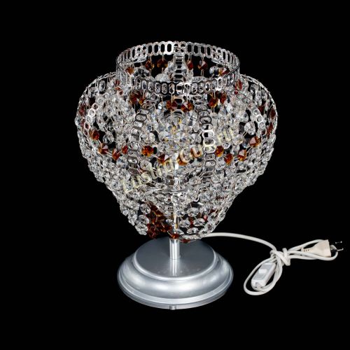 Настольная лампа Альфа №1 чайная в Самаре Гусь Хрустальный