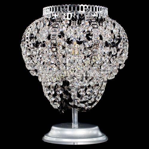 Настольная лампа Альфа №1 черная в Самаре Гусь Хрустальный