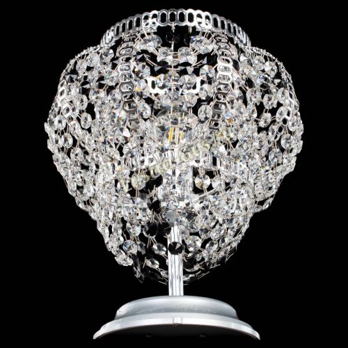 Настольная лампа Альфа №1 черная в Самаре Гусь Хрустальный