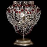 Настольная лампа Альфа №1 красная в Самаре