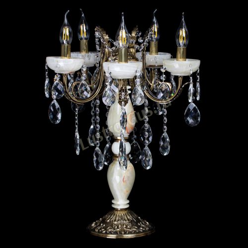 Настольная лампа Антик №5 с камнем в Самаре Настольная лампа Антик №5 с камнем в Самаре