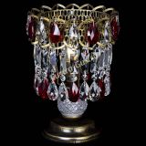 Настольная лампа Астра №1 под бронзу Красная в Самаре