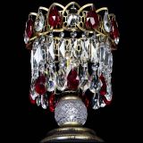 Настольная лампа Астра №1 под бронзу Красная в Самаре