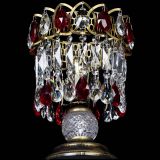 Настольная лампа Астра №1 под бронзу Красная в Самаре