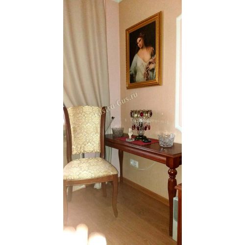 Настольная лампа Астра №1 под бронзу Красная в Самаре Гусь Хрустальный