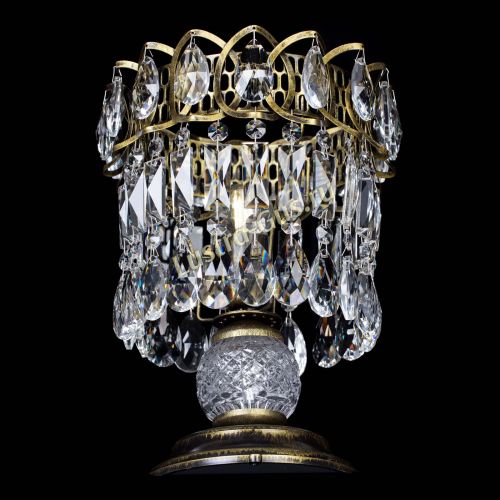 Настольная лампа Астра №1 под бронзу в Самаре Гусь Хрустальный