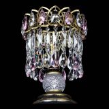 Настольная лампа Астра №1 под бронзу Розовая в Самаре