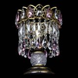 Настольная лампа Астра №1 под бронзу Розовая в Самаре