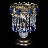 Настольная лампа Астра №1 под бронзу Синяя в Самаре