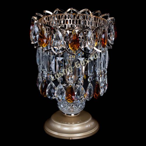 Настольная лампа Астра №1 чайная в Самаре Гусь Хрустальный