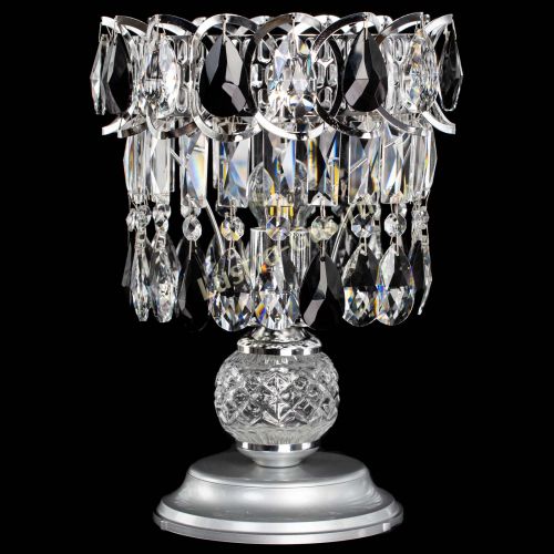 Настольная лампа Астра №1 черная в Самаре Гусь Хрустальный