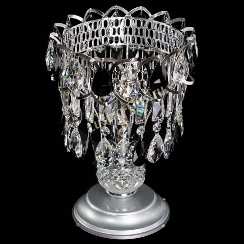 Настольная лампа Астра №1 черная в Самаре Гусь Хрустальный