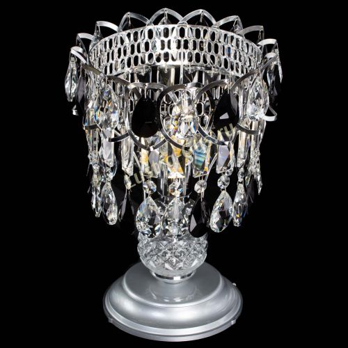 Настольная лампа Астра №1 черная в Самаре Гусь Хрустальный