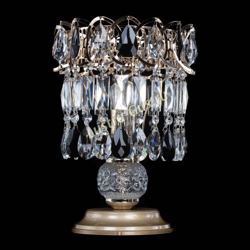 Настольная лампа Астра №1 черная в Самаре Гусь Хрустальный