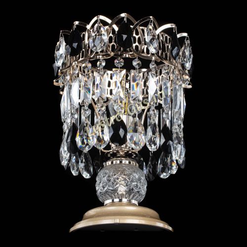 Настольная лампа Астра №1 черная в Самаре Гусь Хрустальный