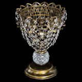 Настольная лампа Астра ажур №1 под бронзу Черная в Самаре