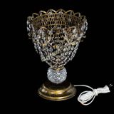 Настольная лампа Астра ажур №1 под бронзу Черная в Самаре