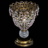 Настольная лампа Астра ажур №1 под бронзу Розовая в Самаре