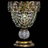 Настольная лампа Астра ажур №1 под бронзу Зеленая в Самаре