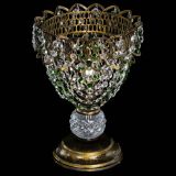 Настольная лампа Астра ажур №1 под бронзу Зеленая в Самаре