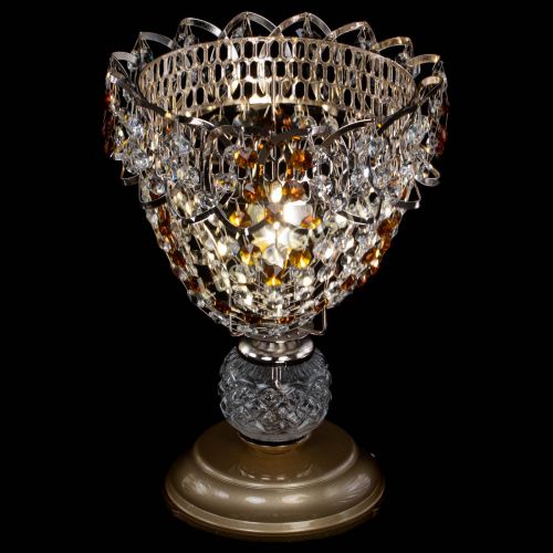 Настольная лампа Астра ажур №1 в Самаре Гусь Хрустальный