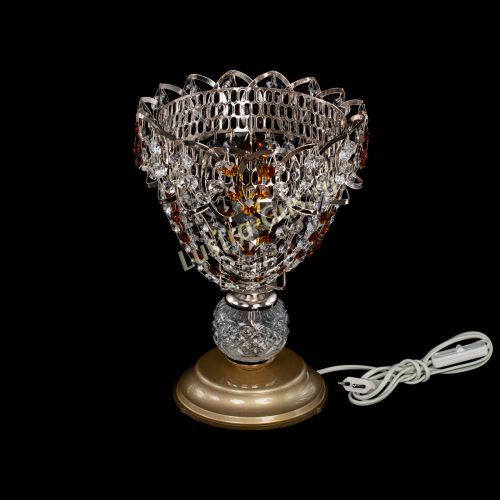 Настольная лампа Астра ажур №1 в Самаре Гусь Хрустальный