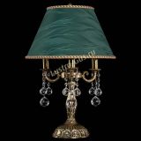 Бронзовая настольная лампа Аврора №3 Шар с абажуром в Самаре